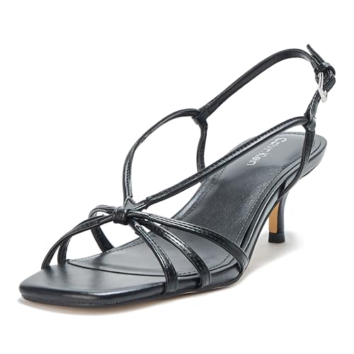 Calvin Klein Women's Poeta Heeled Sandal