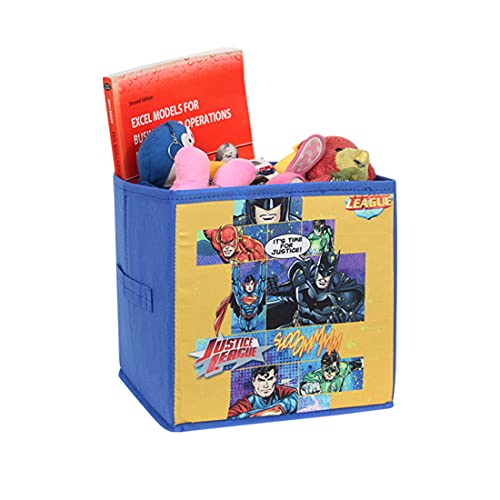 Image of PrettyKrafts Superman Toys Organizer Storage Box for Kids,Small (Pack of 1) Blue