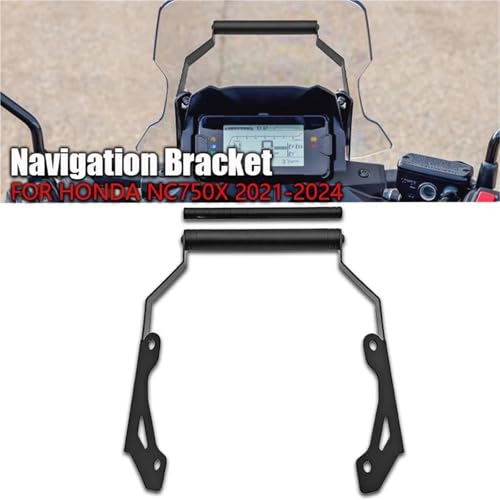 Uchwyt na telefon motocyklowy pasujący do HONDA NC750X DCT NC 750X 2021-2024 12/22MM Uchwyt montażowy nawigacji GPS Uchwyt do nawigacji GPS uchwyt Motocyklowy uchwyt(22mm nologo)