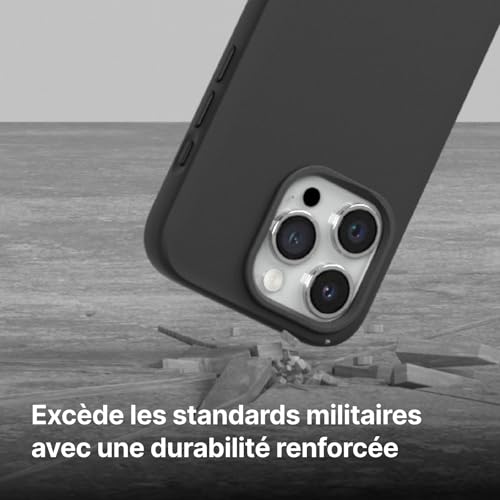 Coque iPhone 15 Pro Max RhinoShield SolidX protection antichoc mince