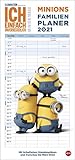 Minions Familienplaner Kalender 2021