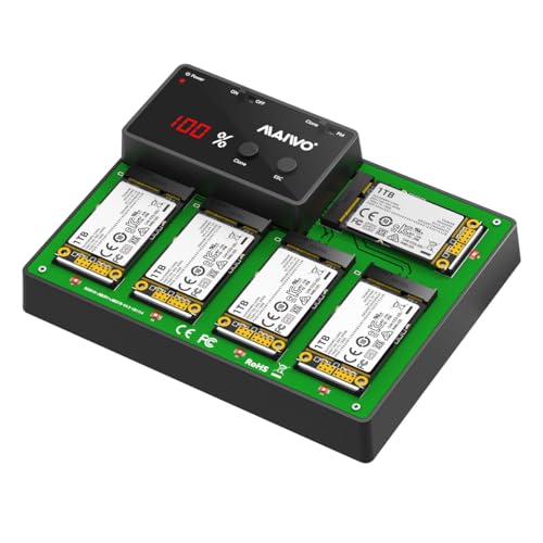 Clone hors ligne rapide pour SSD mSATA via la station USB 3.0 MAIWO 5 To