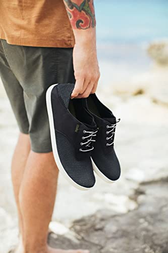 Image of OluKai Nohea Moku Men's No Tie Boat Shoes, Breathable & Quick Dry Mesh, Effortless Design & Barefoot Wearability, All-Day Comfort & Support