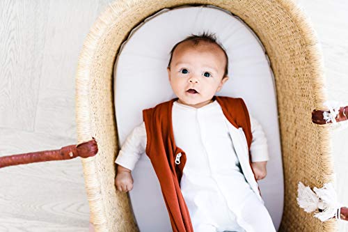 Image of Copper Pearl Baby Sleep Sack, Rust - Wearable Blanket for 6-12 Months, Sleeveless Sleep Sack for Baby Boy or Girl