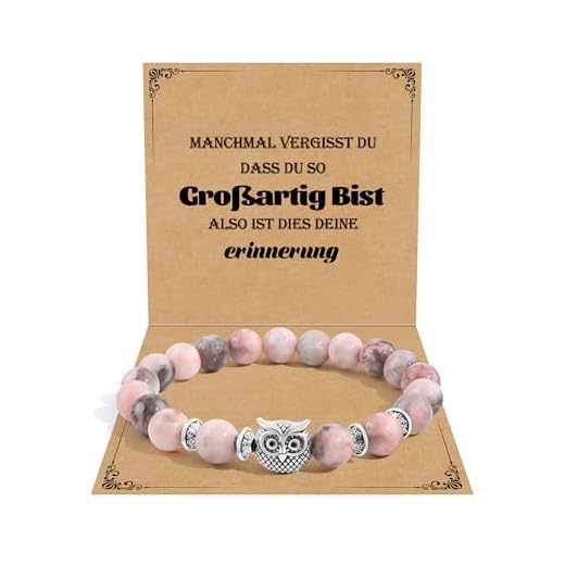 CheersLife Armband Damen,Geschenke für Frauen,Eule Armband Idee Original Geschenk Teenager Mädchen Geschenke Weihnachten Frau Geburtstagsgeschenk für Tochter Schwester Beste Freundin Mutter