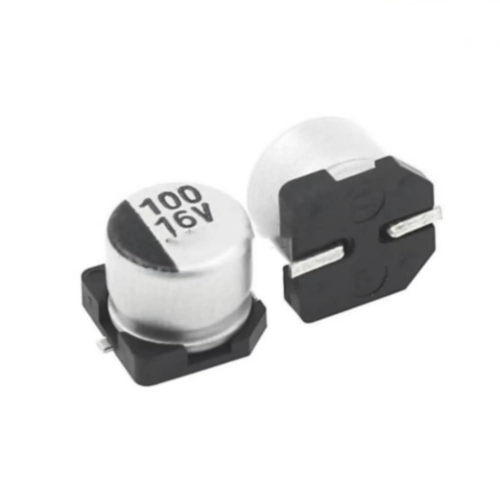 ZDVHOMCB 20PCS SMD Aluminum Electrolytic Capacitor 16V100UF 6.3 * 5.4mm 100UF/16V