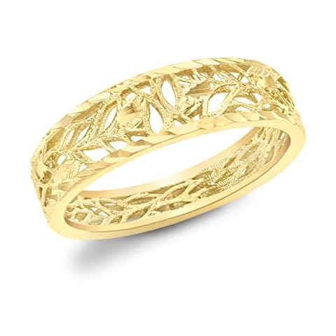 Anillo de mujer Carissima Gold oro amarillo 9K talla 16 Cover