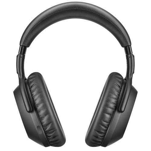 Sennheiser PXC 550-II Kabelloser Kopfhörer mit Alexa Built-In, Geräuschunterdrückung und Smart Pause - Schwarz (Renewed)