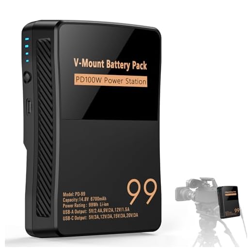 TAVT V Mount Battery, Power 99Wh/6700mAh V Lock Battery Support PD100W Fast Charger with D-tap/USB-A/USB-C/BP Output for Sony Video Camera Camcorder BMPCC 4k/6k Monitor LED Light