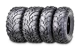 WANDA Set of 4 ATV tires 25x8-12 & 25x11-12 fit 03-05 Polaris Sportsman 400 ATP 500