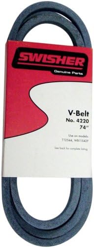 Swisher 4220 74-Inch Belt - Fits select Swisher 44-in, 42-in and 22-in Mowers