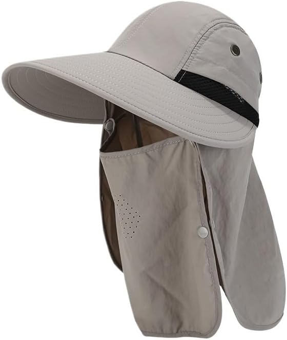 Sun Protection Fisherman Hat Men's Outdoor All-in-one