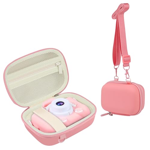 Funda para cámara infantil Leayjeen color rosa miniatura 1
