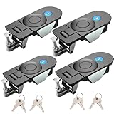 4PCS Compression Latch Flush Mount Trigger Latch Compression Latches Adjustable for Rv Truck Door Tool Box Lock Replacement ; Generator enclosures; Control Panels (21)
