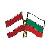 alter orden bulgarien FEIN DETAILLIERTES DESIGN: Klare Linien und brillante Farben machen den Anstecker zu einem stilvollen Symbol für Wertschätzung und internationale Verbundenheit.
