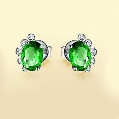 Boucles d'oreilles insecte vert en argent pour illuminer vos soirées - 3
