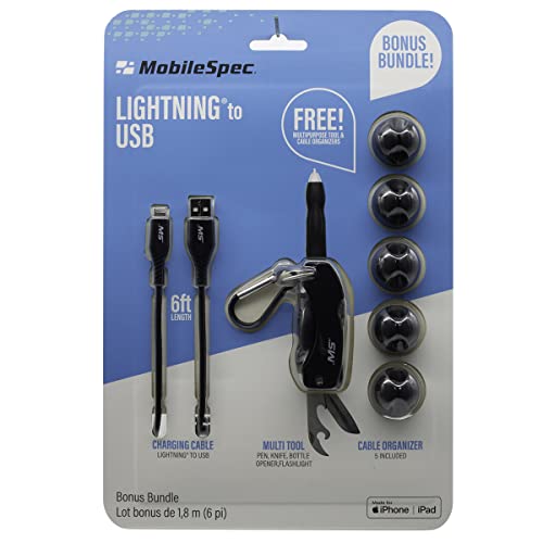Mobile Spec MBSV02102 cable Lightning de 1.8 metros que soluciona los problemas de distancia 4