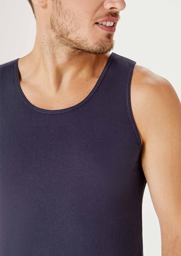 Regata Básica Masculina Slim - Azul P