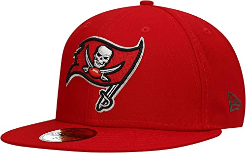 Image of New Era NFL 59FIFTY Team Color Authentic Collection Fitted On Field Game Cap Hat (as1, Numeric, Numeric 7 7 /8, Tampa Bay Buccaneers Red)