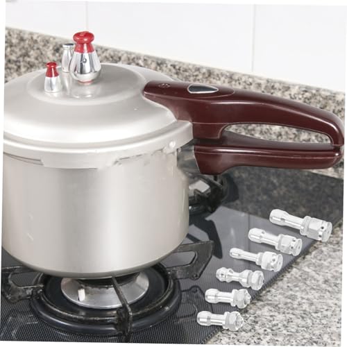 ABOOFAN Universal Pressure Cooker Vent Pipe Replacement 6pcs Safety Valves Steam Vent Tube Firm Construction Accurate Venting System Easy to Install Accessories miniatura 6
