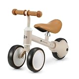 Kinderkraft Cutie Draisienne Porteur, dès 12 Mois, Léger 1,8 kg, Beige