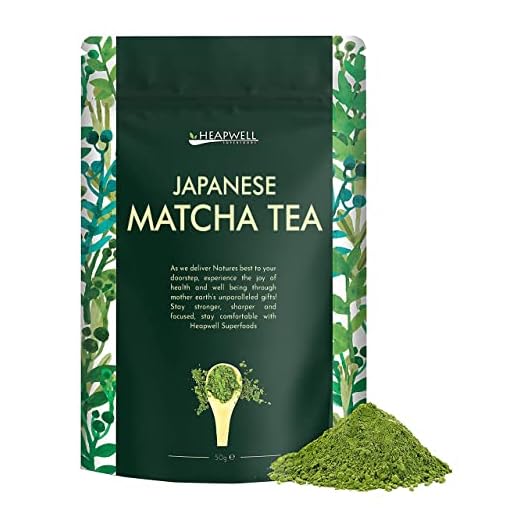 Heapwell Japanese Matcha Green Tea Powder 50 Grams