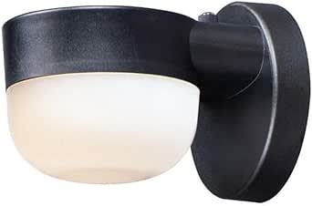 Maxim Lighting 51115FTBK Michelle - 5 Inch 8W 1 LED Outdoor Wall Mount with Photocell