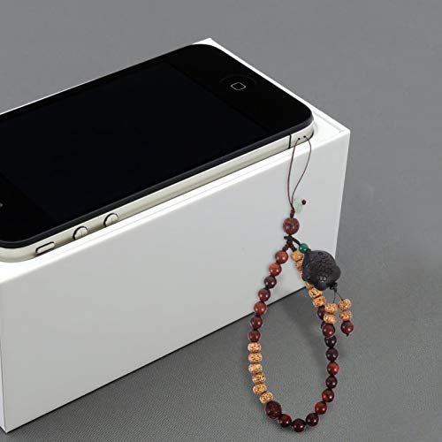 Hemobllo 1 cordão de mão em estilo chinês, cordão prático para celular, câmera e pulso