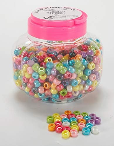 Creation Station CT2280 Barrel of Pony Beads, Assorted