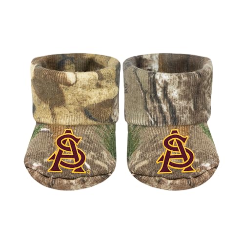 Baby Bootie Sock - Arizona State Sun Devils - Camo - Newborn - 6 Mos