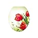 Asiento de Inodoro Etiqueta de Pared Arte de Vinilo Tulipán Papel de Baño Adhesivos Decoración - 5