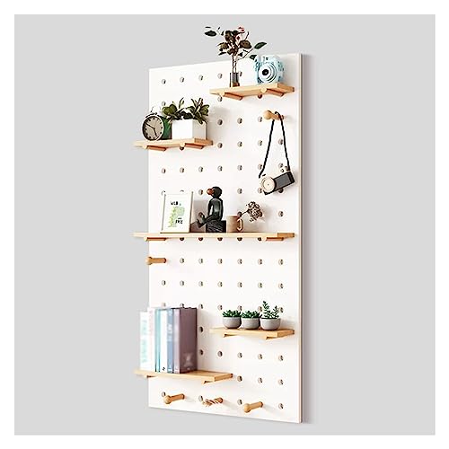 Stecktafel-Wand-Organizer-Set, perforiertes Sichtfeld für platzsparende Aufbewahrung im Schlafzimmer, Arbeitszimmer, Büro, Badezimmer