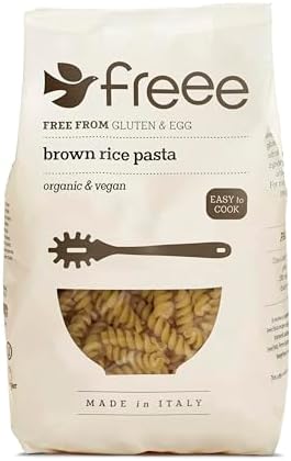 Doves Farm Organic Brown Rice Fusilli 8 X 500G