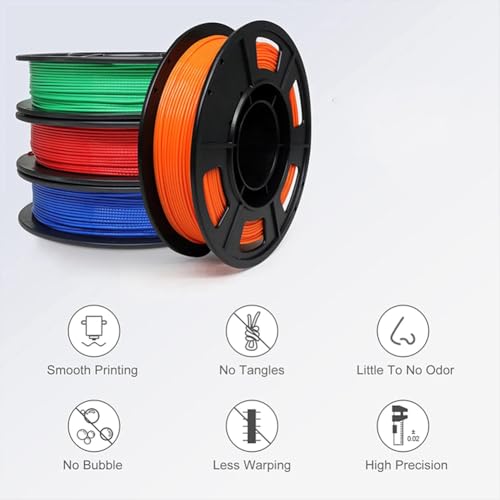 Filament d'impression 3D haute fluidité extrusion régulière diamètre 1.75mm