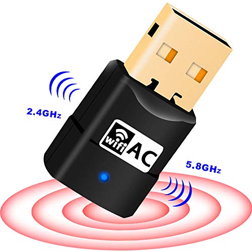 WiFi Adapter | USB Wireless Network Adapter 600Mbps Dual Band USB WiFi Antenna(2.4G/150Mbps+5G/433Mbps) (WiFi Adapter 600MBPS) WiFi Adapter | USB Wireless Network Adapter 600Mbps Dual Band USB WiFi Antenna(2.4G/150Mbps+5G/433Mbps) (WiFi Adapter 600MBPS)