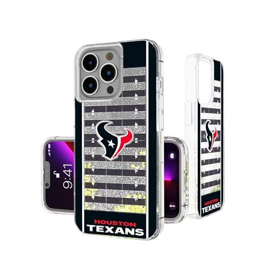Keyscaper Houston Texans iPhone Field Design Glitter Case