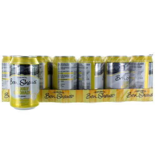 Ben Shaws Lemonade x 330ml, CLOUDY LEMON, 24 count