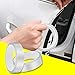 QBUC Car Door Edge Guard Clear Universal Door Sill Protector Car Door Trim Edge Guard Protection Film Anti-Collision Fits for Most Car,1in16ft(2cm5m) Transparent
