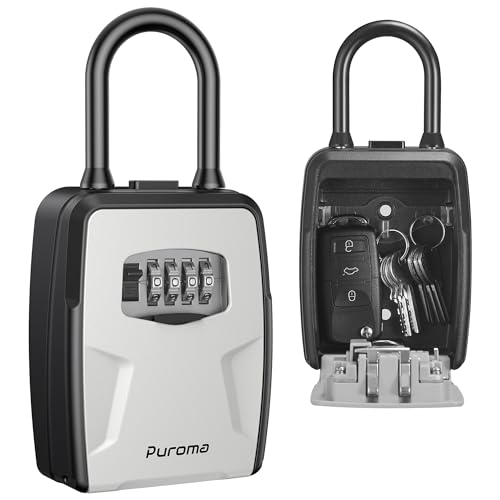 Puroma LB236 Large Key Lockbox With Hook cover