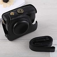 Canon PowerShot G16 本革ケース・ストラップ付き Amazon | キャノンG16のためのストラップ付き全身カメラPUレザーケース