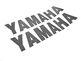 yamaha jog rr auspuff  2X Aufkleber Schwarz Yamaha Aerox BWS Slider Jog YZF 32 x 7,5cm Sticker #46