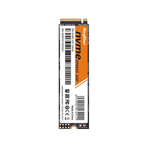 KingDian 128GB 256GB 512GB 1TB PCIe NVMe M.2 (2280) Internal Solid State Drive (NVME 256GB)