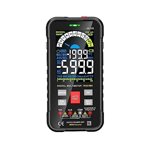 Voltmètre True RMS multimètre numérique intelligent avec ampèremètre alternatif
