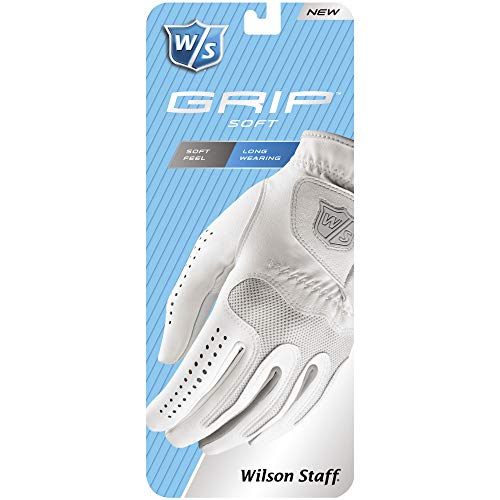 Wilson Sporting Goods Staff Grip Soft Glove, Women's Left Hand, Large, White (Wgja00590L) #TOP2