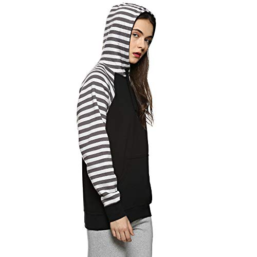 Image of PINACOLADA Women Striped Hoodie