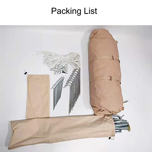 Carpa de lona impermeable 20ft para camping 10-12 personas miniatura 7