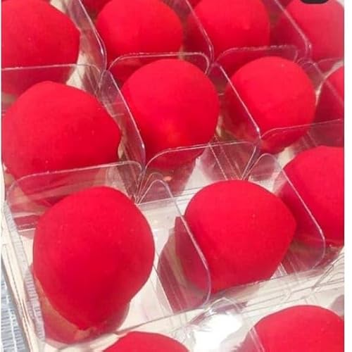 1.000 Forminhas/Pelotine/Caixetas quadradas de Acetato para Doces 3,5x3,5x2,0 cm/Transparente