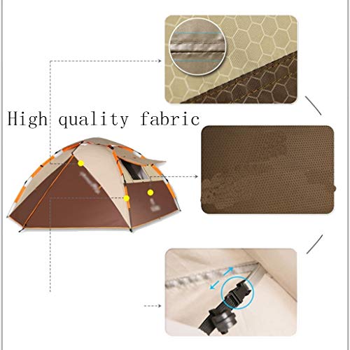 Carpa GeRRiT automática para 3-4 personas resistente a tormentas miniatura 4