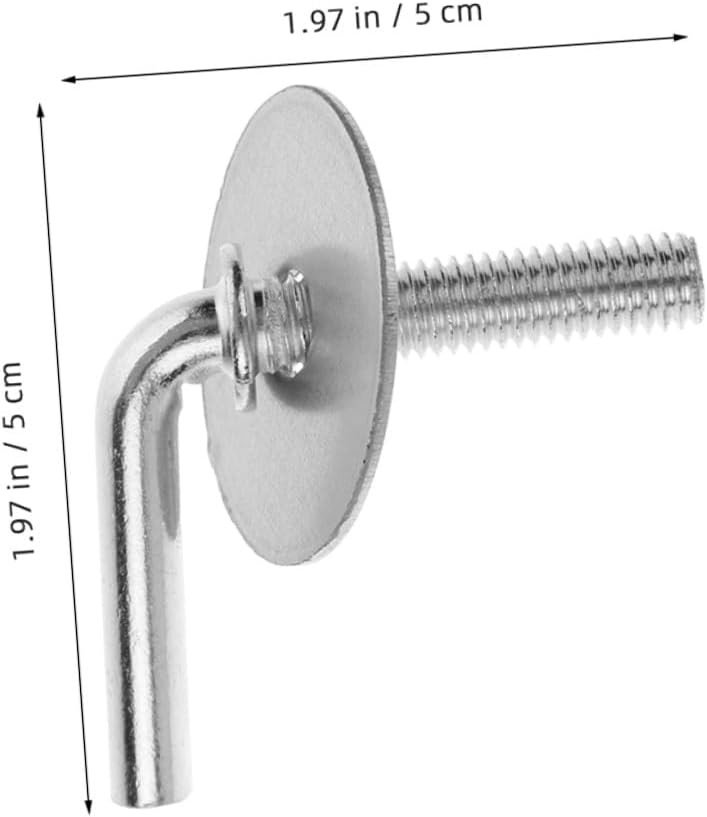 LABRIMP 2pcs Fan Pedestal Screw Kit Metal Bolts for Floor Fan Base Mounting Stand Fasteners Compatible with Universal