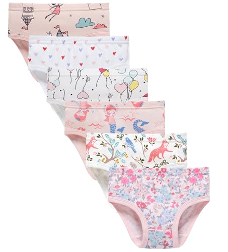 Image of Boboking Girls Soft Panties Toddler Underwear Kids Cotton Briefs